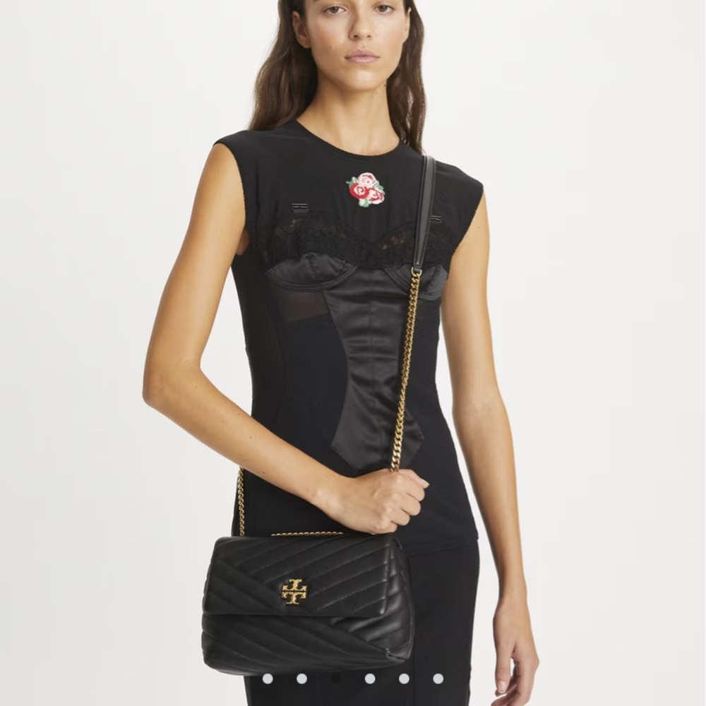 Tory Burch Kira Small Convertible Shoulder Bag - Sandpiper NWT - Picture 6 of 16